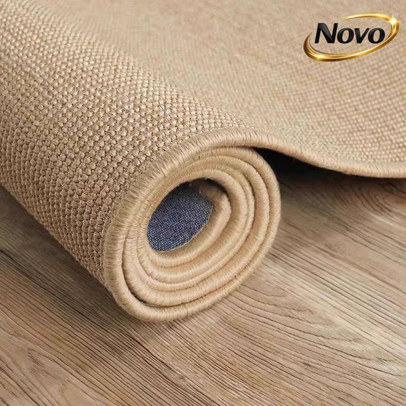 Home Bathroom Wear - Non Slip Faux Sisal Area Rug