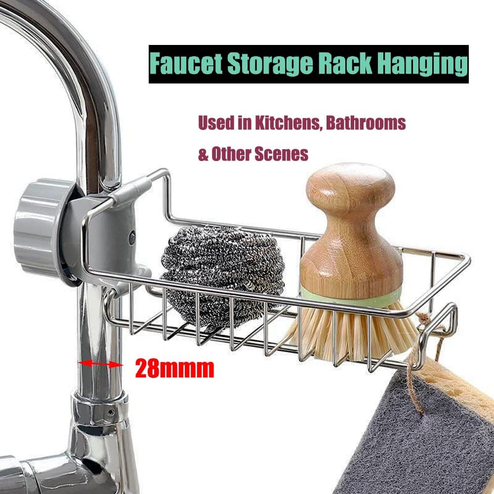 Tiny Home Bathroom Kitchen - Flexible Faucet Holder Kitchen Sink Drain