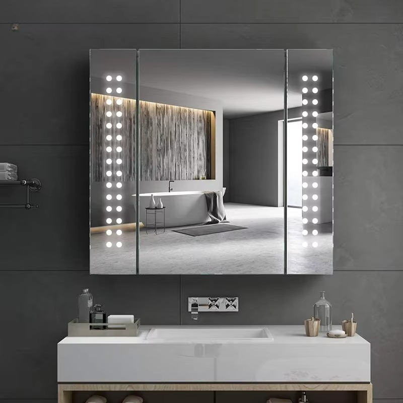 Bathroom Cabinet Mirror - Bathroom Waterproof Led Vanity Mirror Cabinet