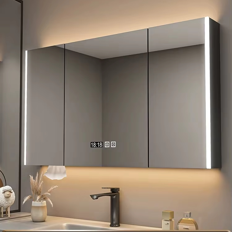 Bathroom Cabinet Mirror - Professional LED Mirror Cabinet Intelligent Modern