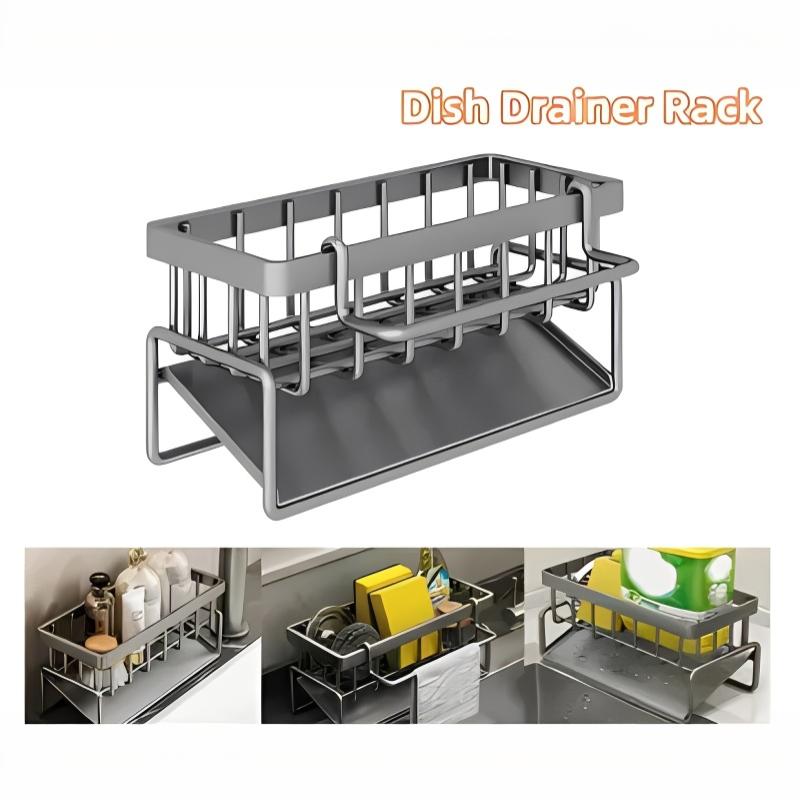 Sponge Drainer Rack With Towel - Tiny Home Bathroom Kitchen 评论和价格