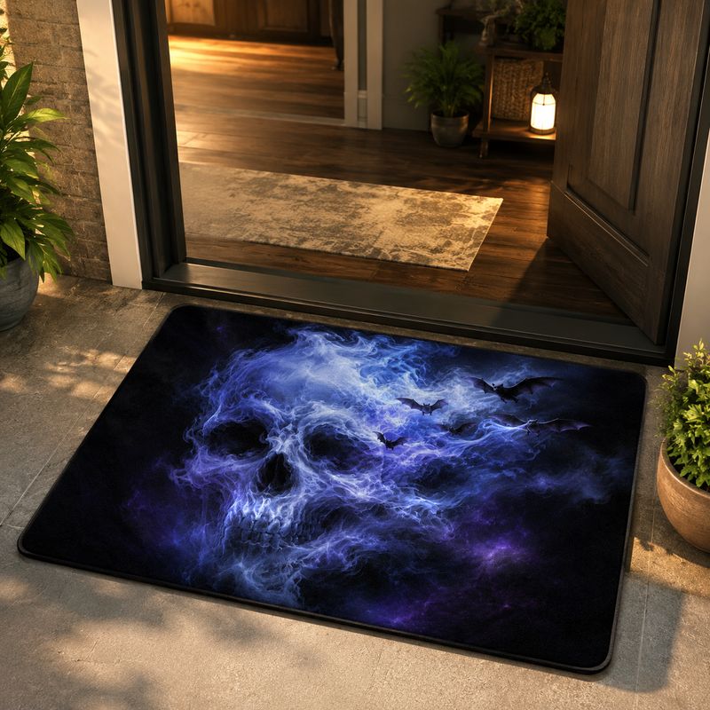 VIKAMA Purple Flame Nebula Ske - Home Bathroom Wear 评论和价格