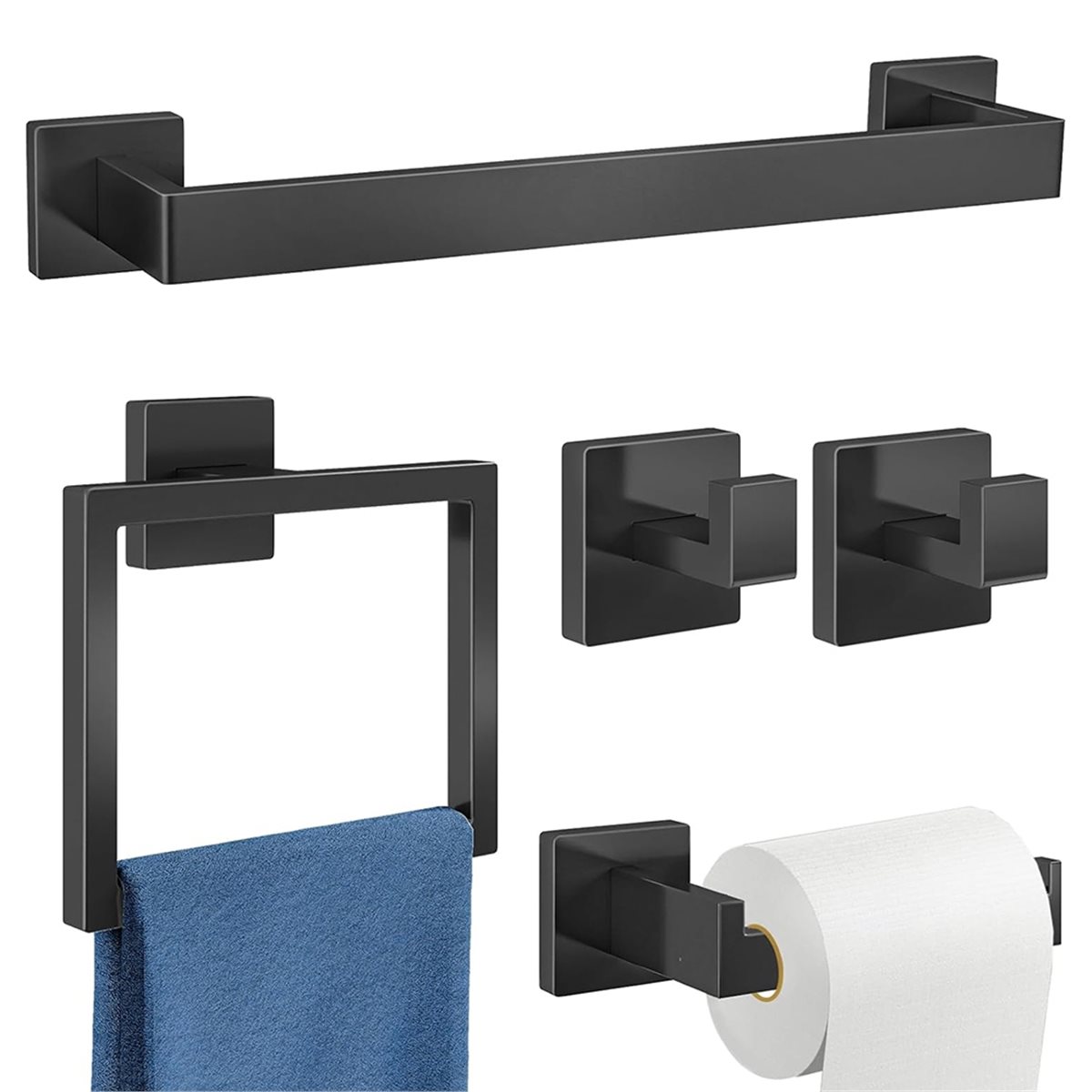 Home Tool 5Pcs Bathroom Hardwa - Home Hardware Bathroom Accessories 评论和价格