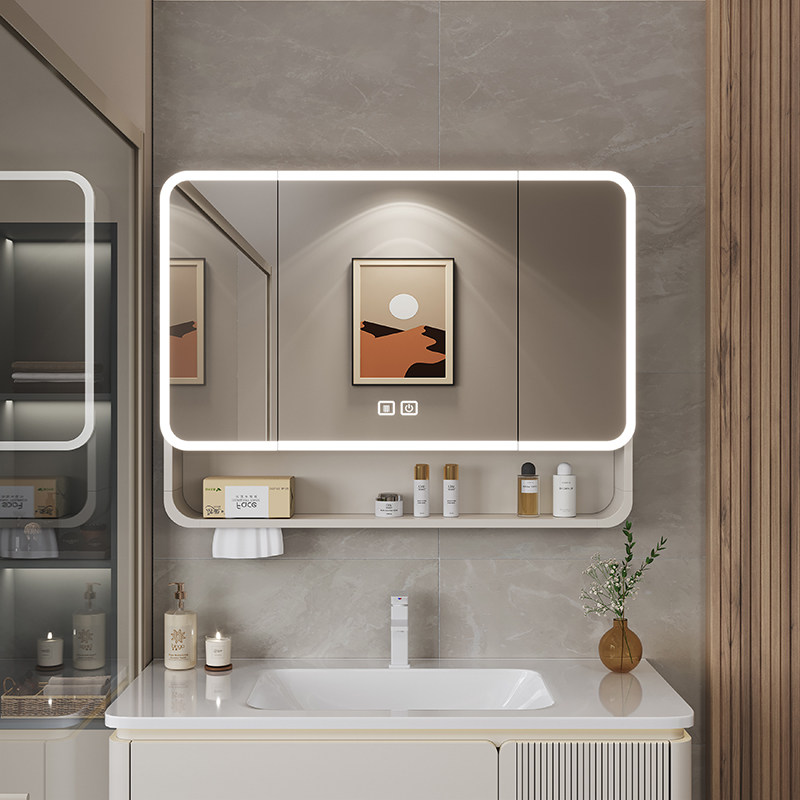 Organizer Mirror Bathroom Cabi - Bathroom Cabinet Mirror 评论和价格