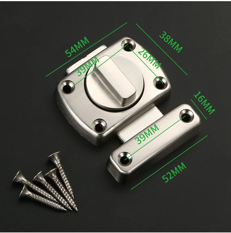 Home Security Latch Double Sid - Home Hardware Bathroom Accessories 评论和价格