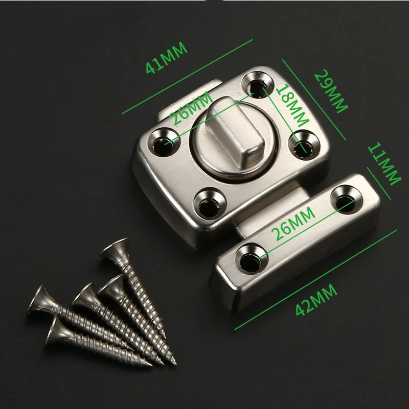 Home Security Latch Double Sid - Home Hardware Bathroom Accessories 评论和价格