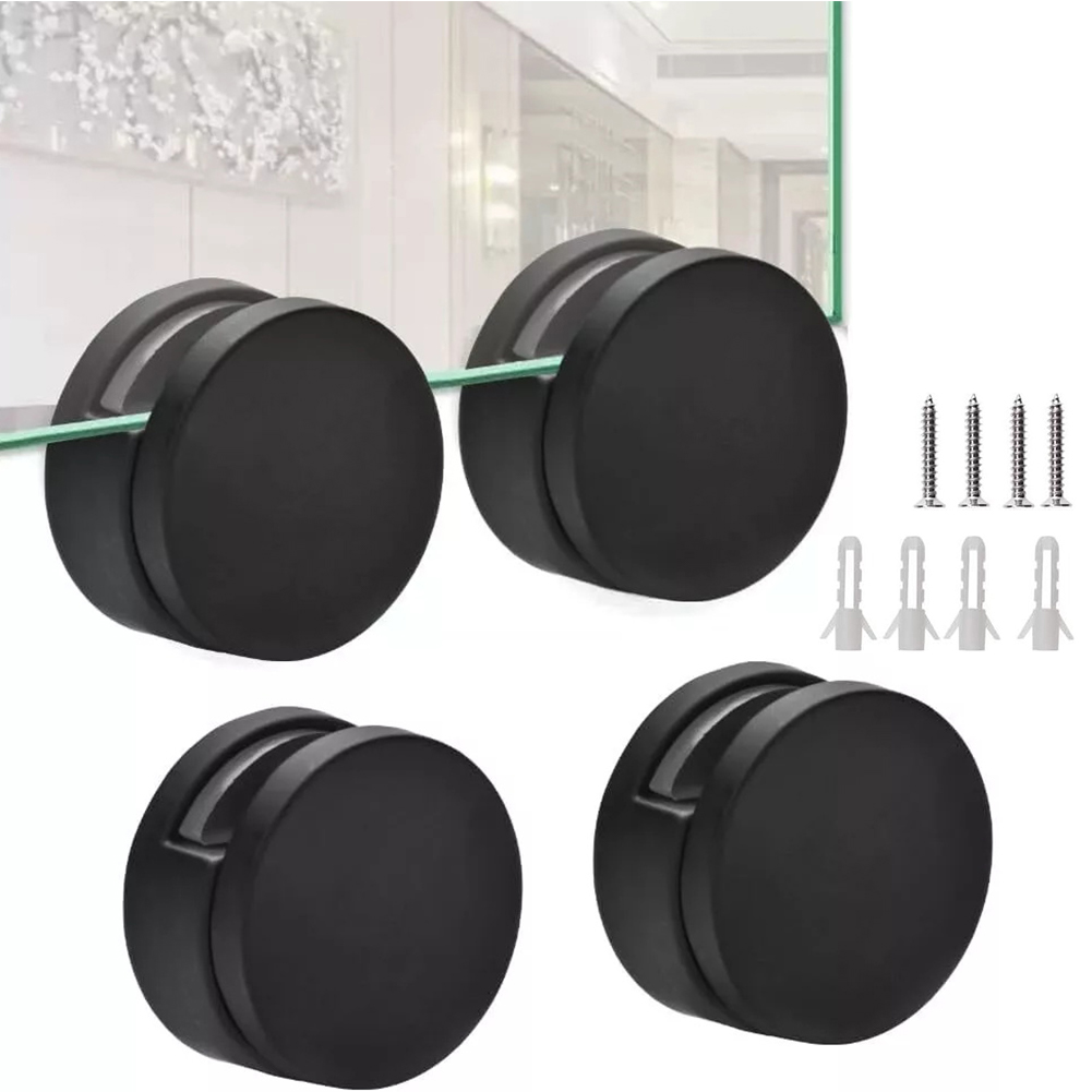4pcs Glass Mirror Clamp Fixing - Home Hardware Bathroom Accessories 评论和价格
