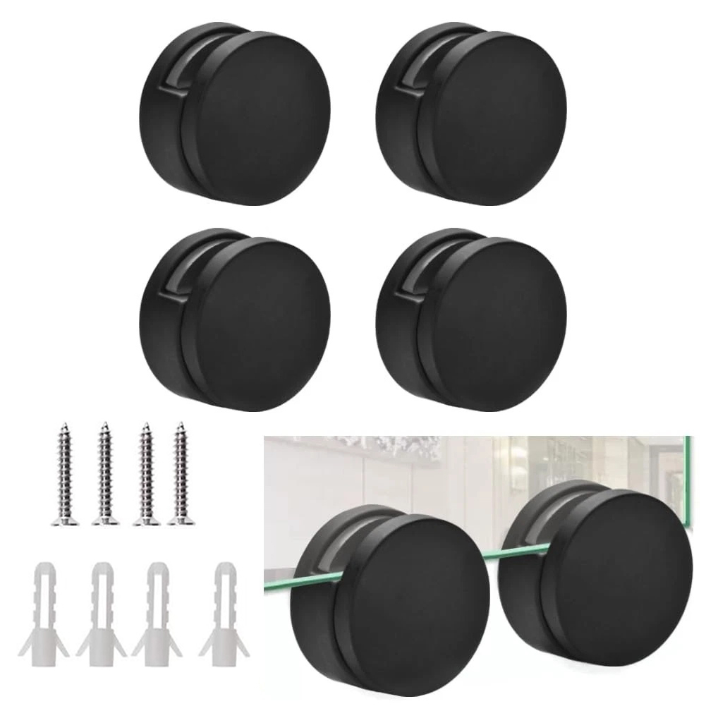 4pcs Glass Mirror Clamp Fixing - Home Hardware Bathroom Accessories 评论和价格