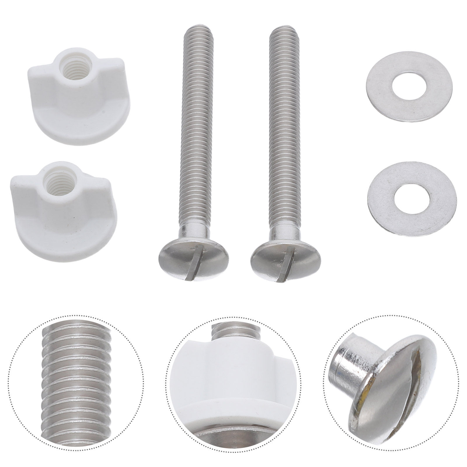 2Pcs Toilet Seat Accessories U - Home Hardware Bathroom Accessories 评论和价格