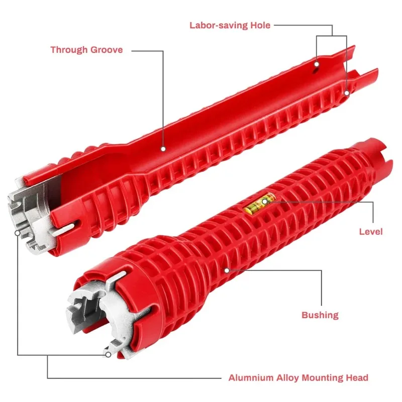 Universal Plumbing Tool Double - Home Bathroom Repair 评论和价格
