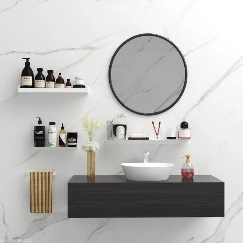 Small Shelf Without Drilling S - Tiny Home Bathroom Kitchen 评论和价格