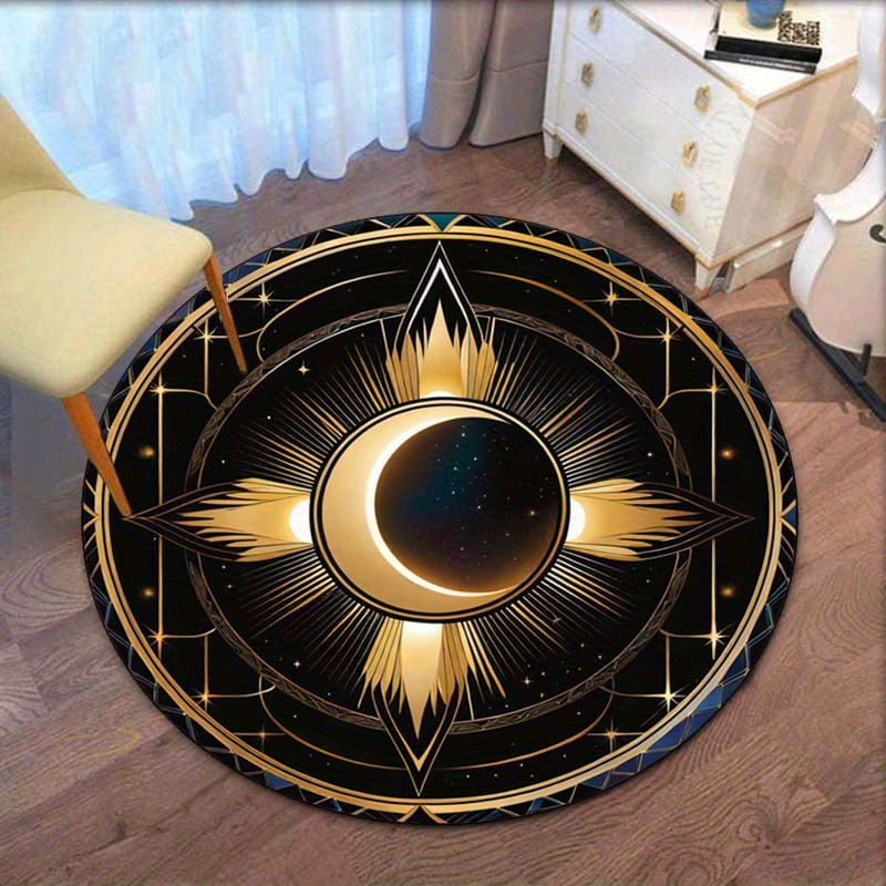 Sun moon eclipse celestial des - Home Bathroom Door Design 评论和价格