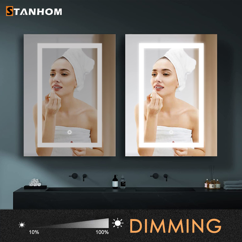 UKCA CE RoHS Mirror Bathroom C - Bathroom Cabinet Mirror 评论和价格