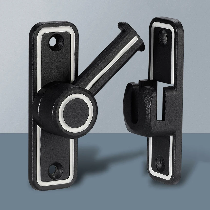 Black Luminous Barn Door Latch - Home Hardware Bathroom Accessories 评论和价格