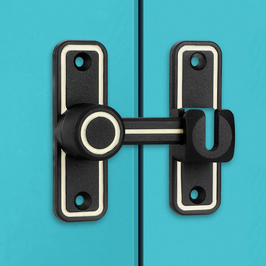 Black Luminous Barn Door Latch - Home Hardware Bathroom Accessories 评论和价格