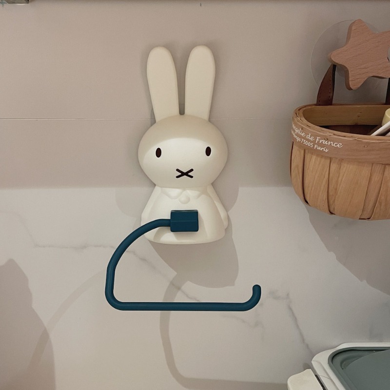 Kawaii Miffy Toilet Paper Rack - Home Edit Bathroom Storage 评论和价格