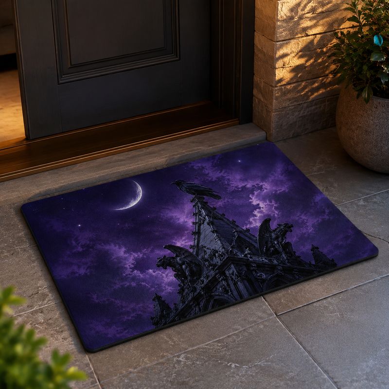 VIKAMA Purple Night Gothic Spi - Home Bathroom Wear 评论和价格