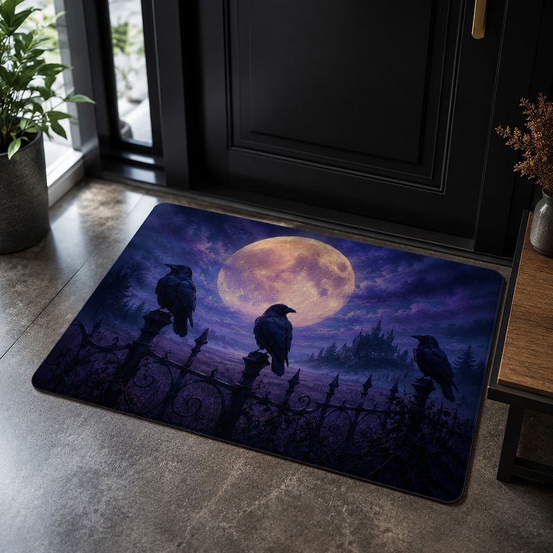 VIKAMA Purple Night Gothic Spi - Home Bathroom Wear 评论和价格