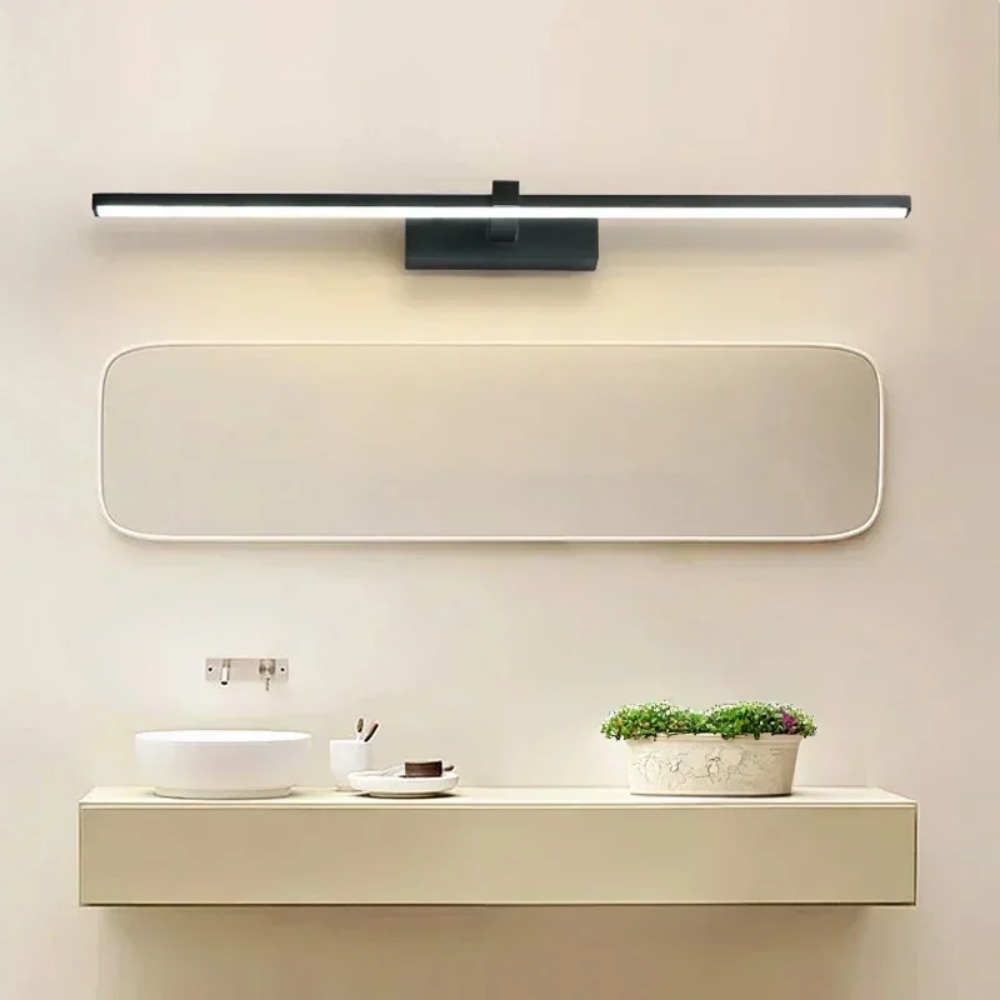 JOYINLED 40CM Black LED Mirror - Bathroom Cabinet Mirror 评论和价格