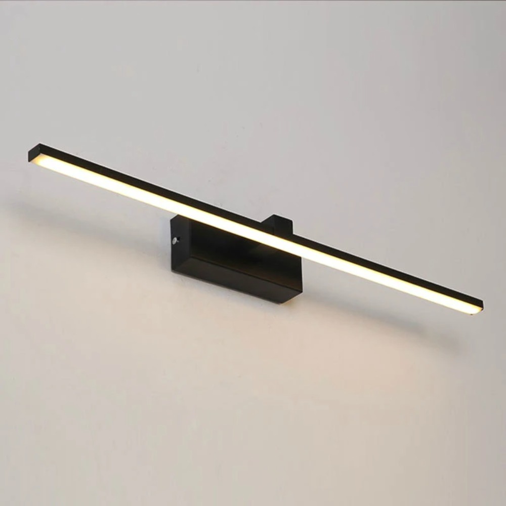 JOYINLED 40CM Black LED Mirror - Bathroom Cabinet Mirror 评论和价格