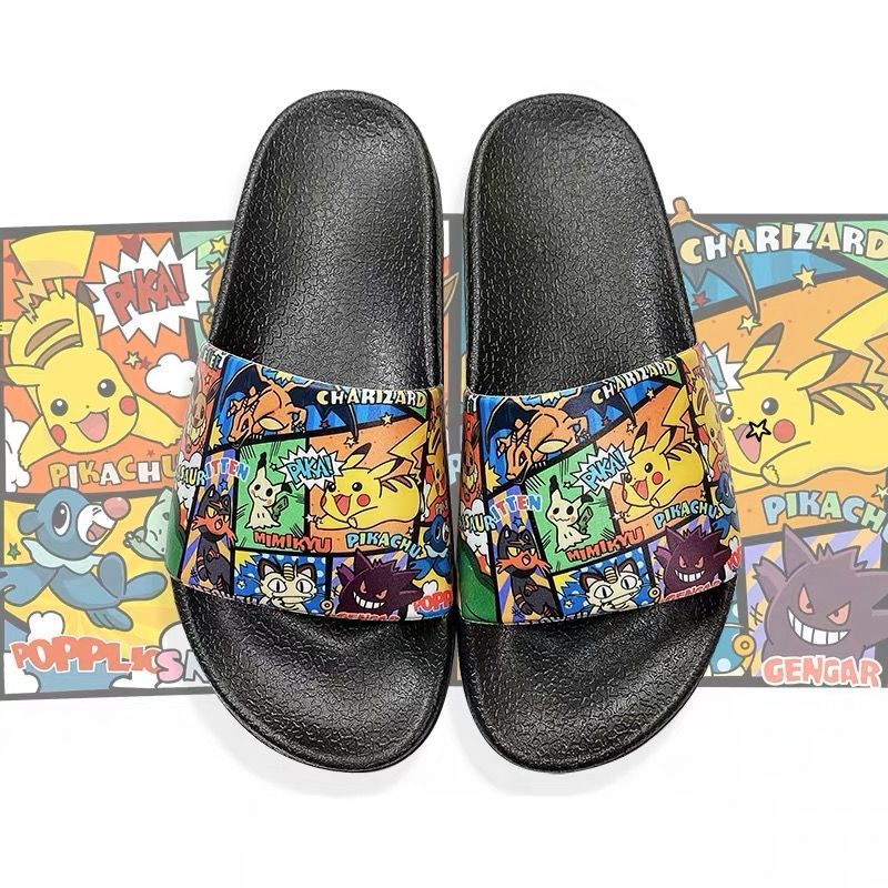 Pikachu Anime Non-Slip Slipper - Home Bathroom Wear 评论和价格