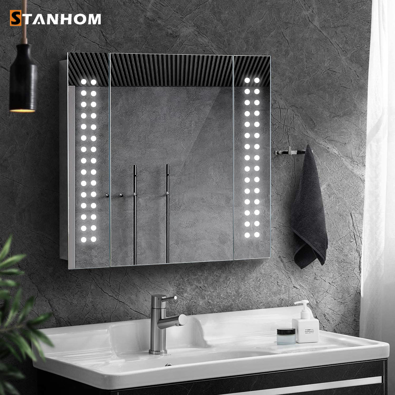 Bathroom Waterproof Led Vanity - Bathroom Cabinet Mirror 评论和价格