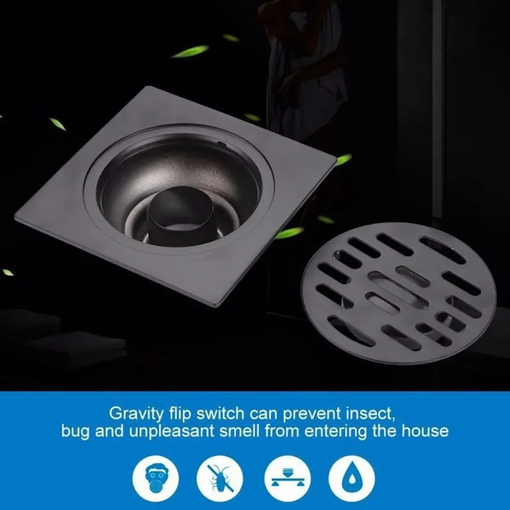 Shower Floor Drain Stainless S - Home Hardware Bathroom Accessories 评论和价格
