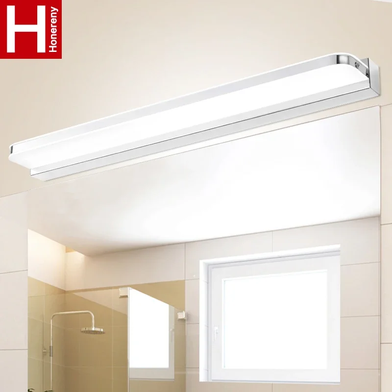 No punching led bathroom toile - Bathroom Cabinet Mirror 评论和价格