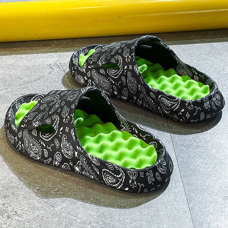 Summer Men Massage Beach Shoes - Home Bathroom Trends 评论和价格