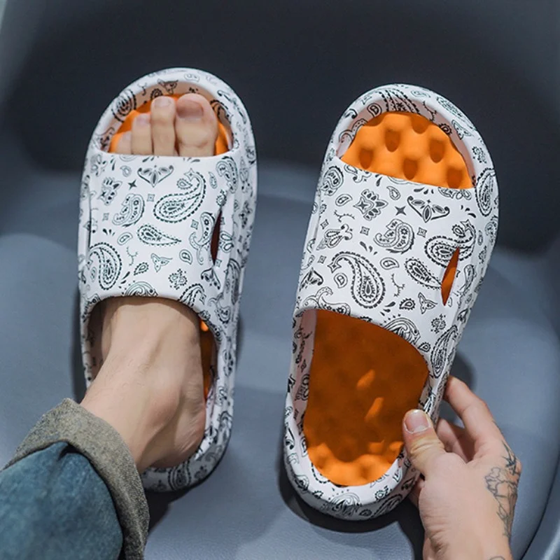 Summer Men Massage Beach Shoes - Home Bathroom Trends 评论和价格