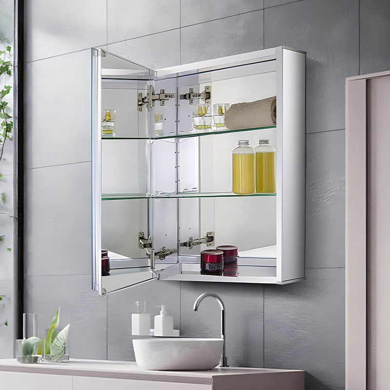 Bathroom Mirror, Storage Cabin - Bathroom Cabinet Mirror 评论和价格