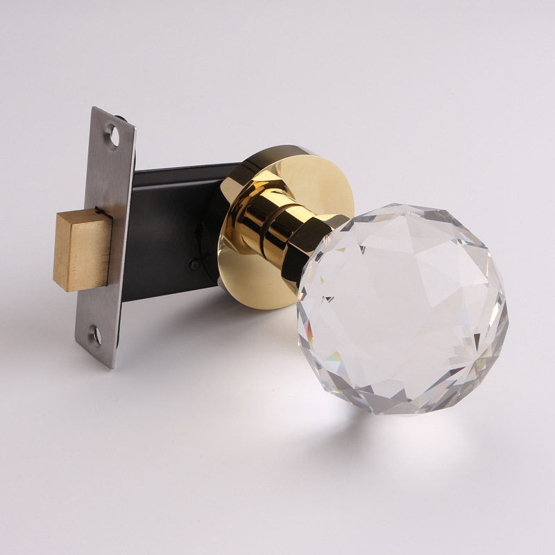 Crystal Glass Spherical Lock B - Home Hardware Bathroom Accessories 评论和价格