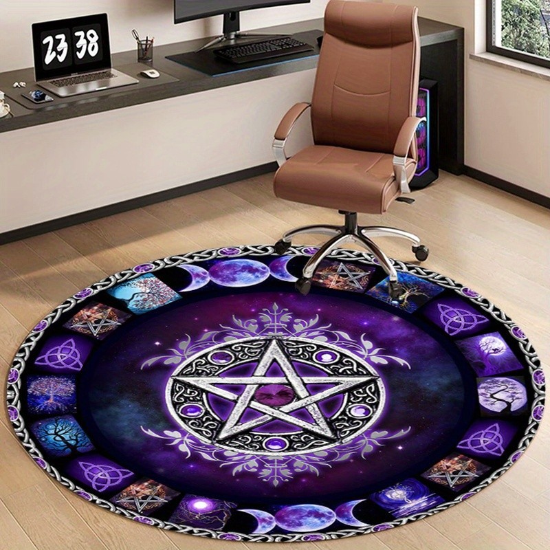 Round Blue Dragon Rug Fantasy  - Home Bathroom Trends 评论和价格