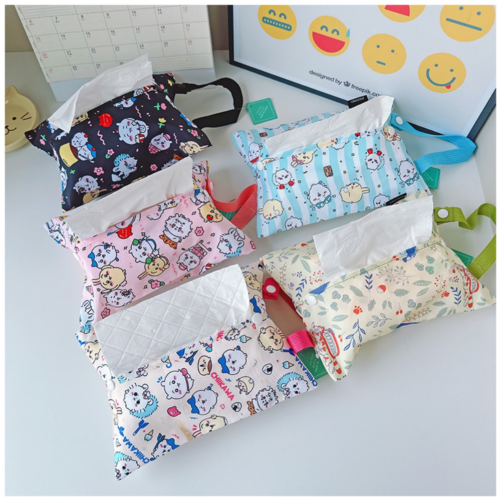 New Cartoon Tissue Storage Bag - Home Edit Bathroom Storage 评论和价格