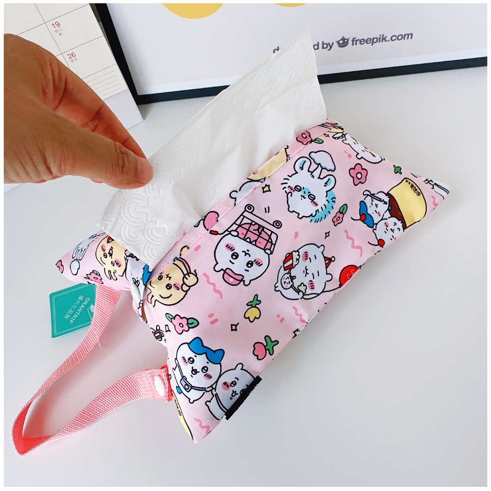 New Cartoon Tissue Storage Bag - Home Edit Bathroom Storage 评论和价格