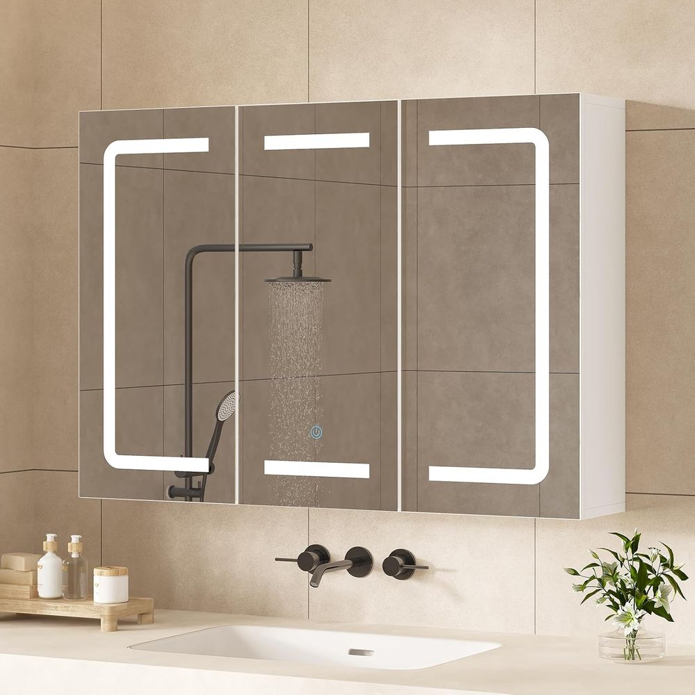 Medicine Cabinet Organizer wit - Bathroom Cabinet Mirror 评论和价格