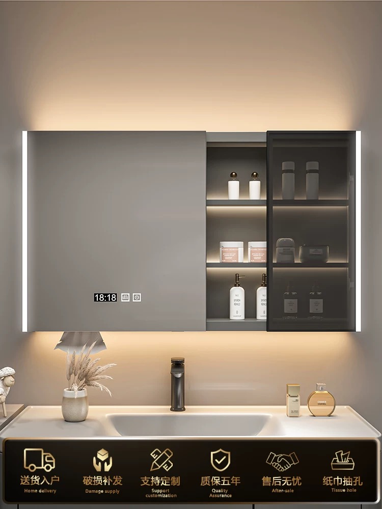 Professional LED Mirror Cabine - Bathroom Cabinet Mirror 评论和价格