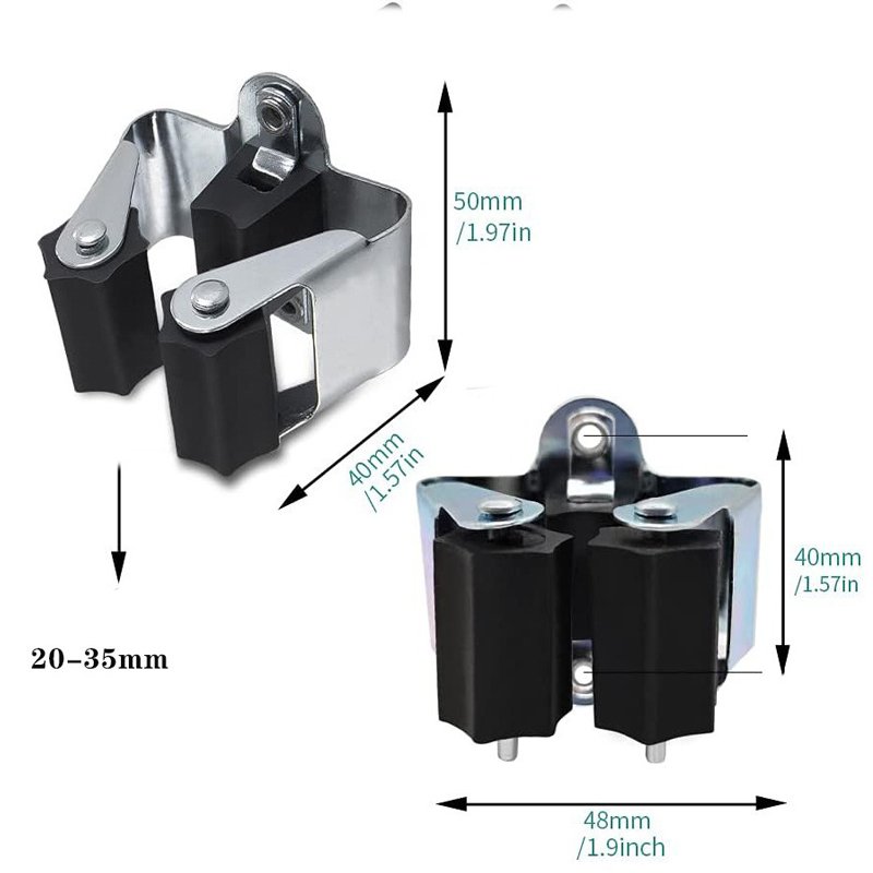1/4pcs Broom Hanger Mop Holder - Tiny Home Bathroom Kitchen 评论和价格