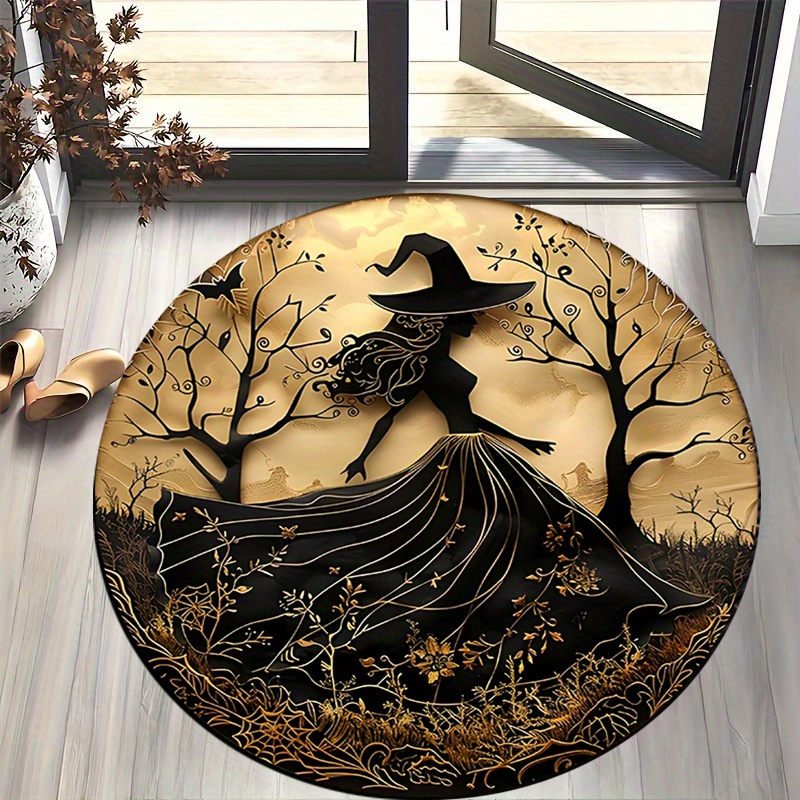 1pc of Halloween-Themed Round  - Home Bathroom Door Design 评论和价格